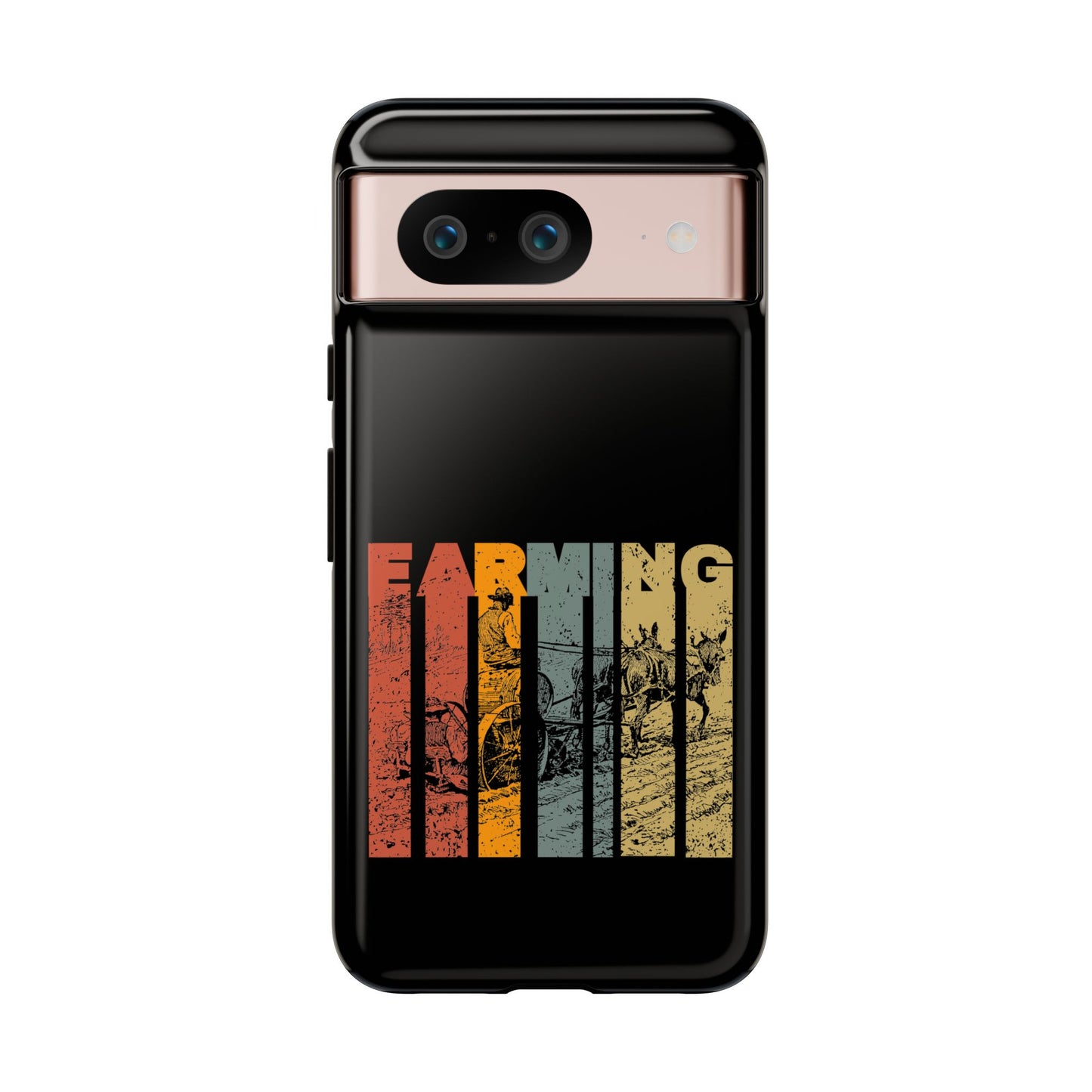 Cell Phone Case | Farming Grunge | For iPhone, Samsung Galaxy, and Google Pixel