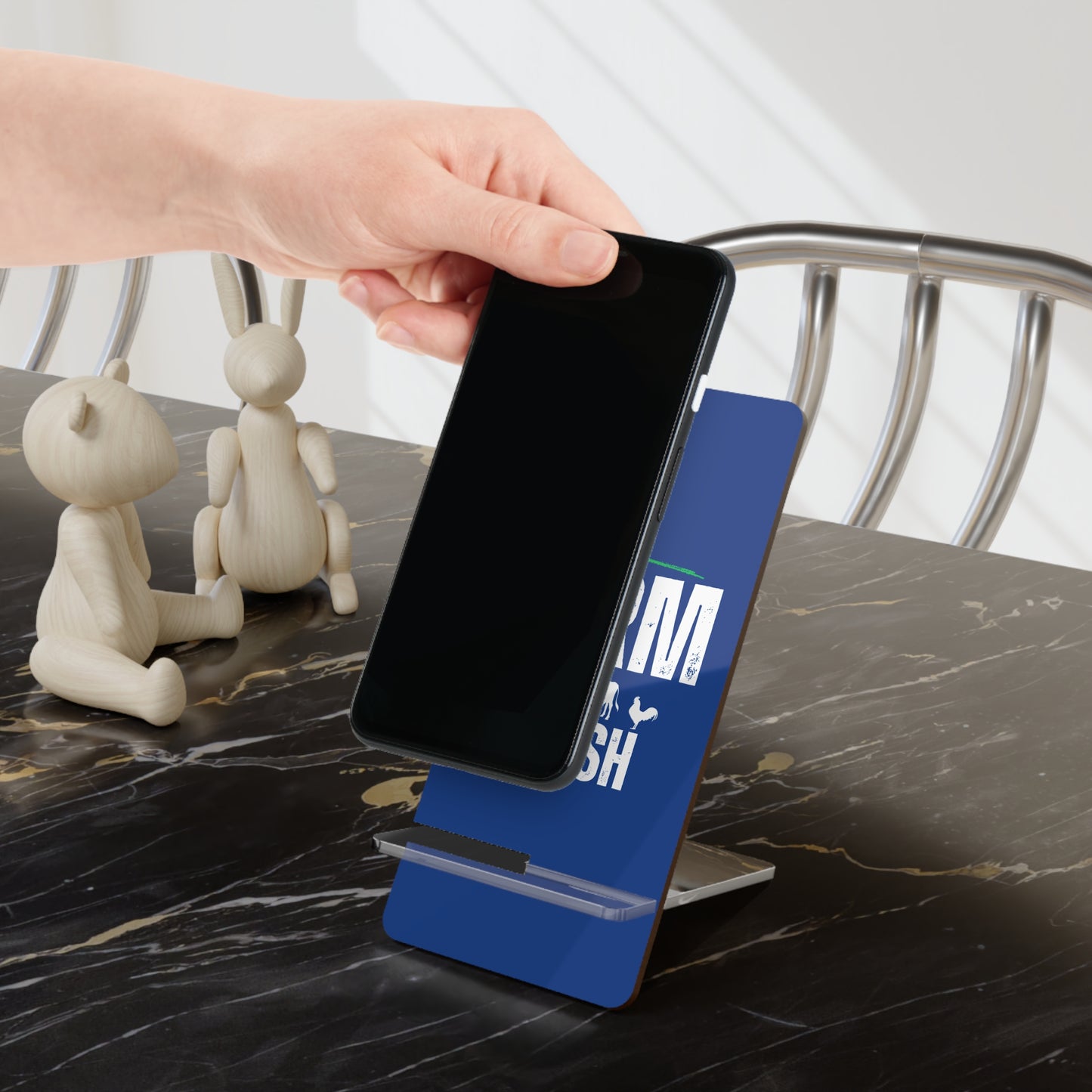 Farm Fresh, Cell Phone Stand for Desk or Nightstand