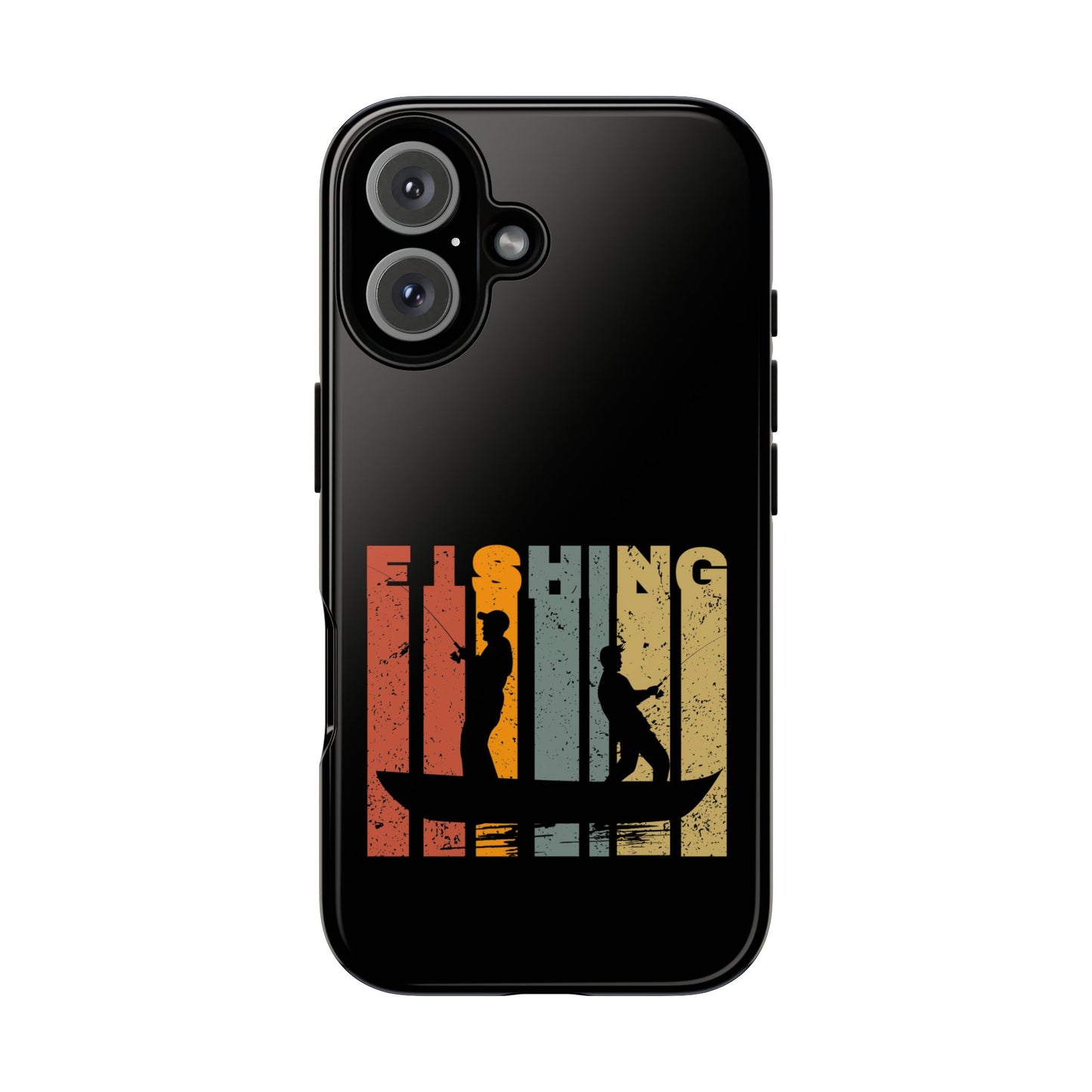 Cell Phone Case | Fishing Grunge | For iPhone, Samsung Galaxy, and Google Pixel