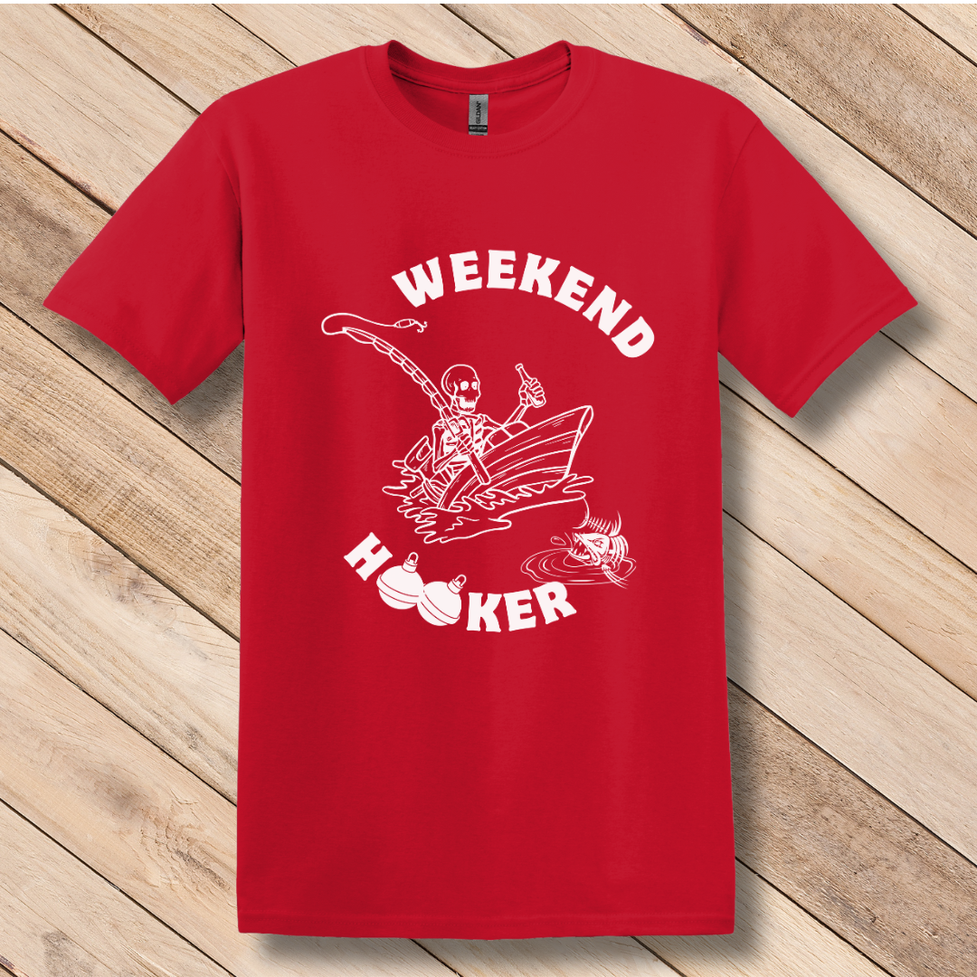 This is image of Weekend Hooker T-Shirt version 6