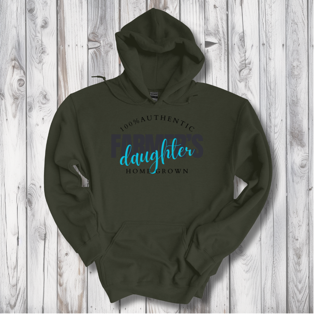 This is image of Farmer's Daughter Long-Sleeve Hoodie version 4