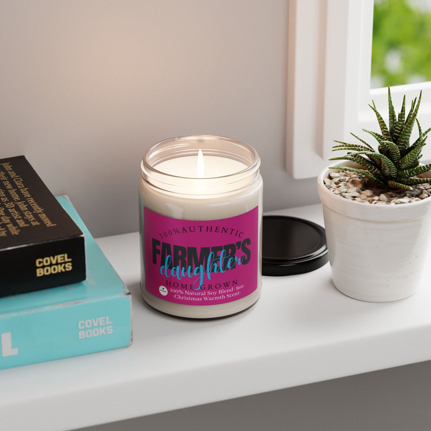 Scented Soy Candle, 9oz - Farmer's Daughter