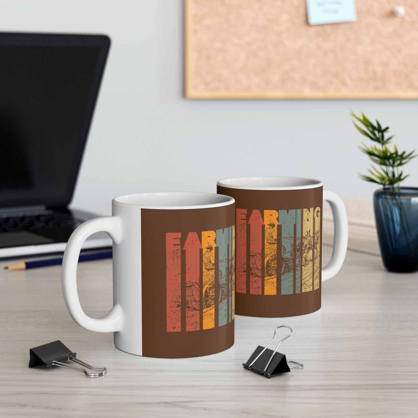 Coffee Mug - Farming Grunge