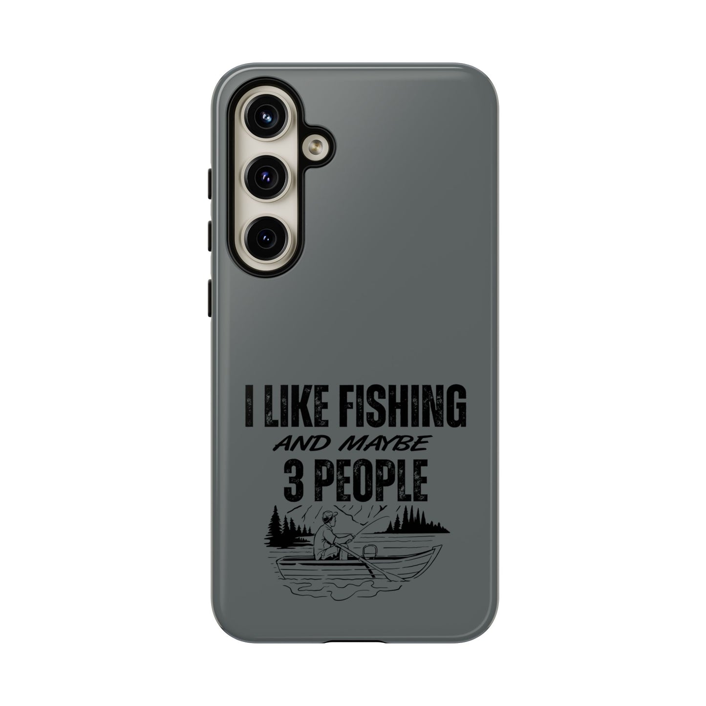 Cell Phone Case | I Like Fishing | For iPhone, Samsung Galaxy, and Google Pixel