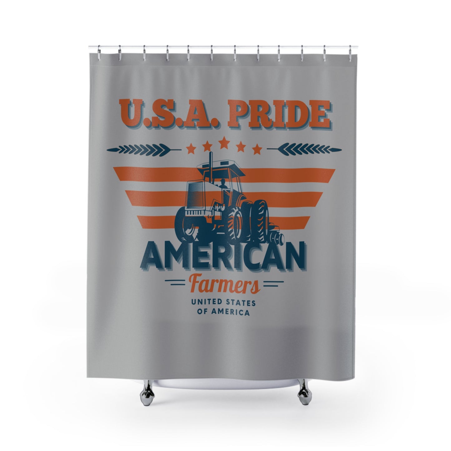Shower Curtains - USA Pride American Farmers