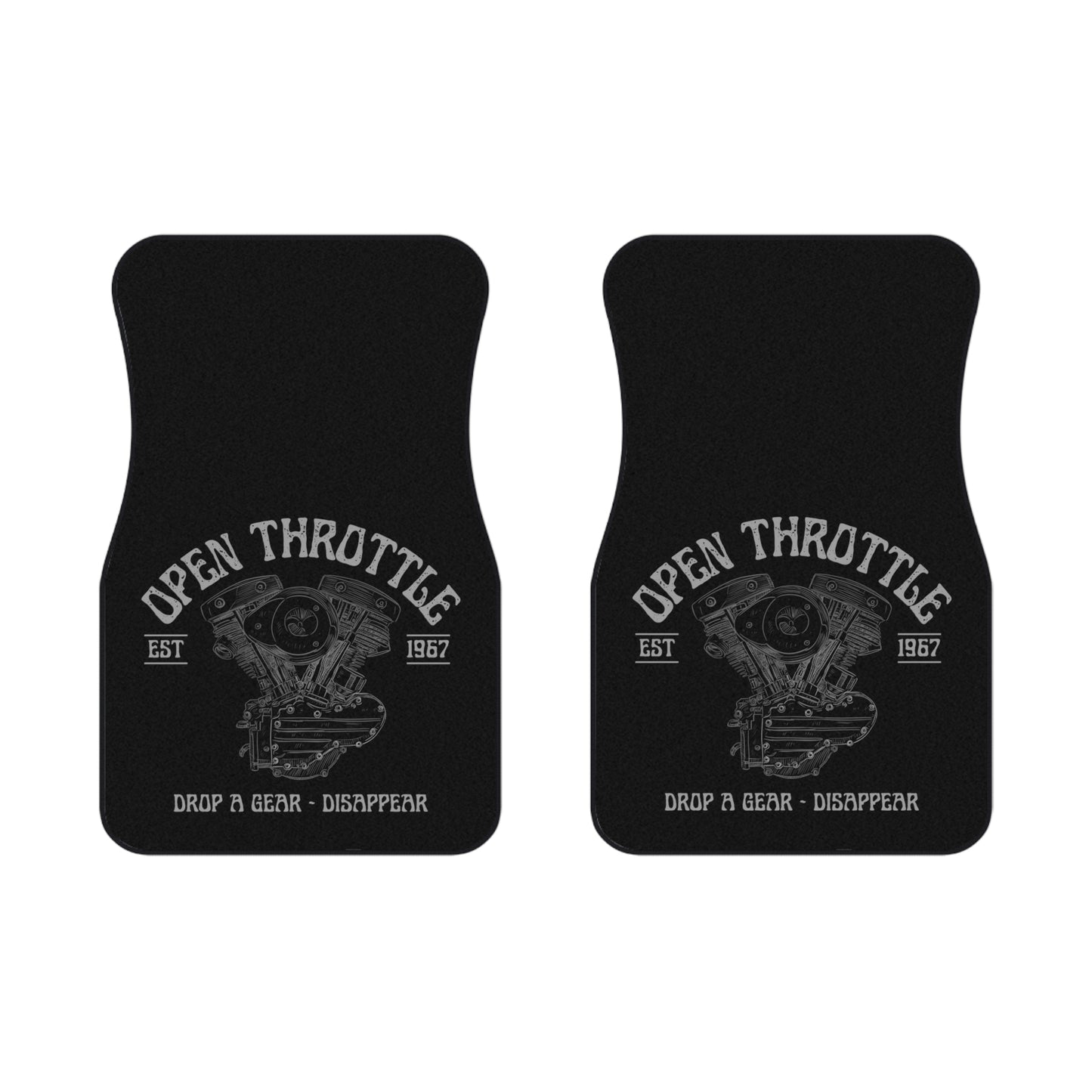 Car Mats (2x Front) | Open Throttle