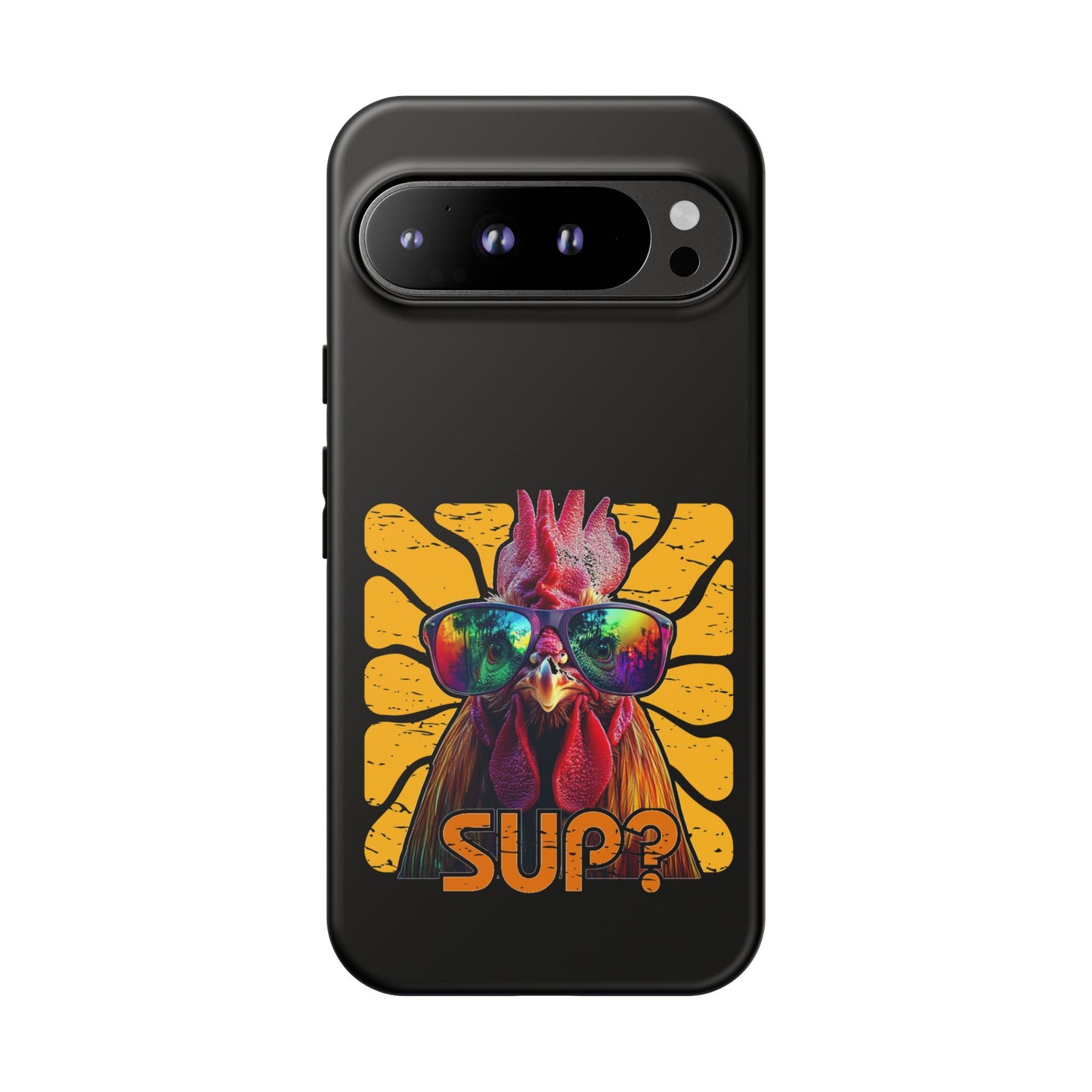 Cell Phone Case | Rooster Sup? | For iPhone, Samsung Galaxy, and Google Pixel