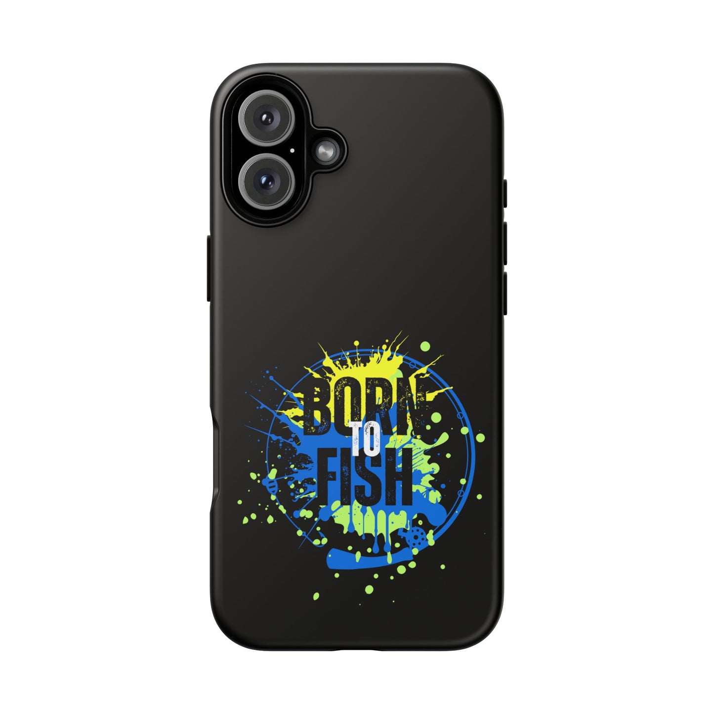Cell Phone Case | Born to Fish | For iPhone, Samsung Galaxy, and Google Pixel