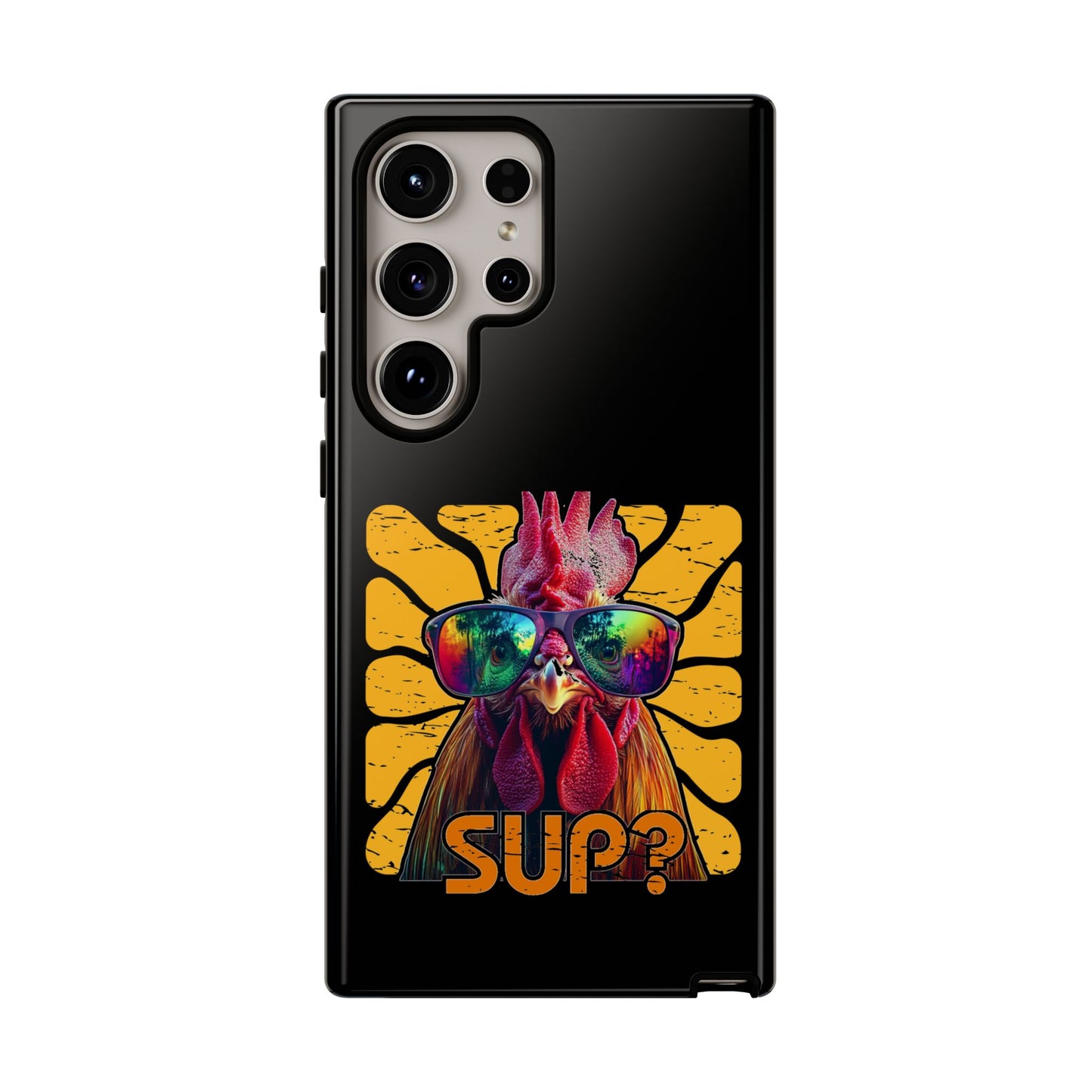 Cell Phone Case | Rooster Sup? | For iPhone, Samsung Galaxy, and Google Pixel