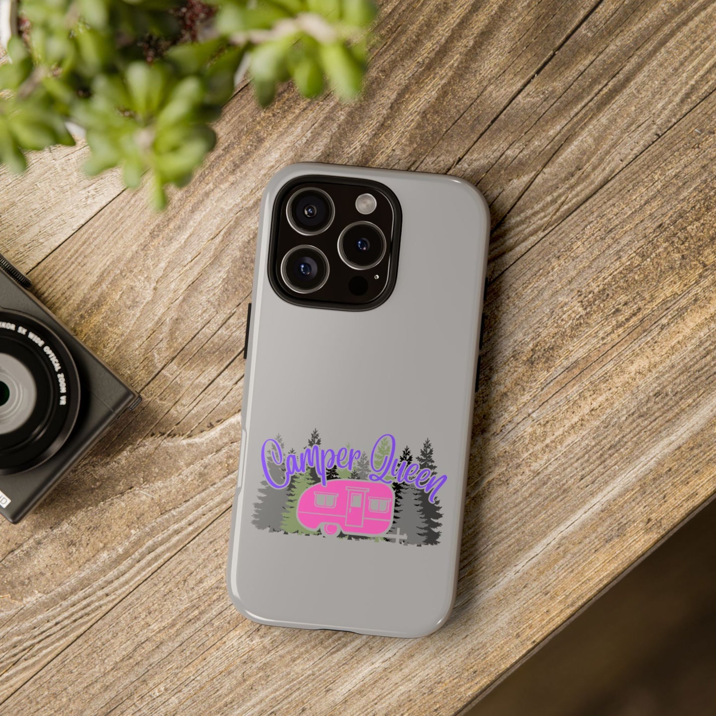 Cell Phone Case | Camper Queen | For iPhone, Samsung Galaxy, and Google Pixel