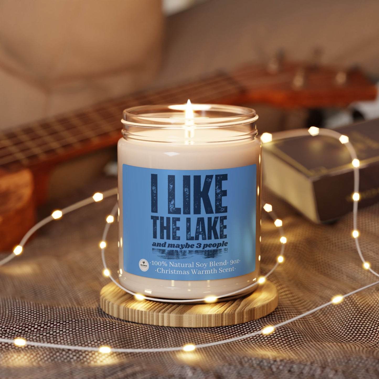 Scented Soy Candle, 9oz - I Like the Lake