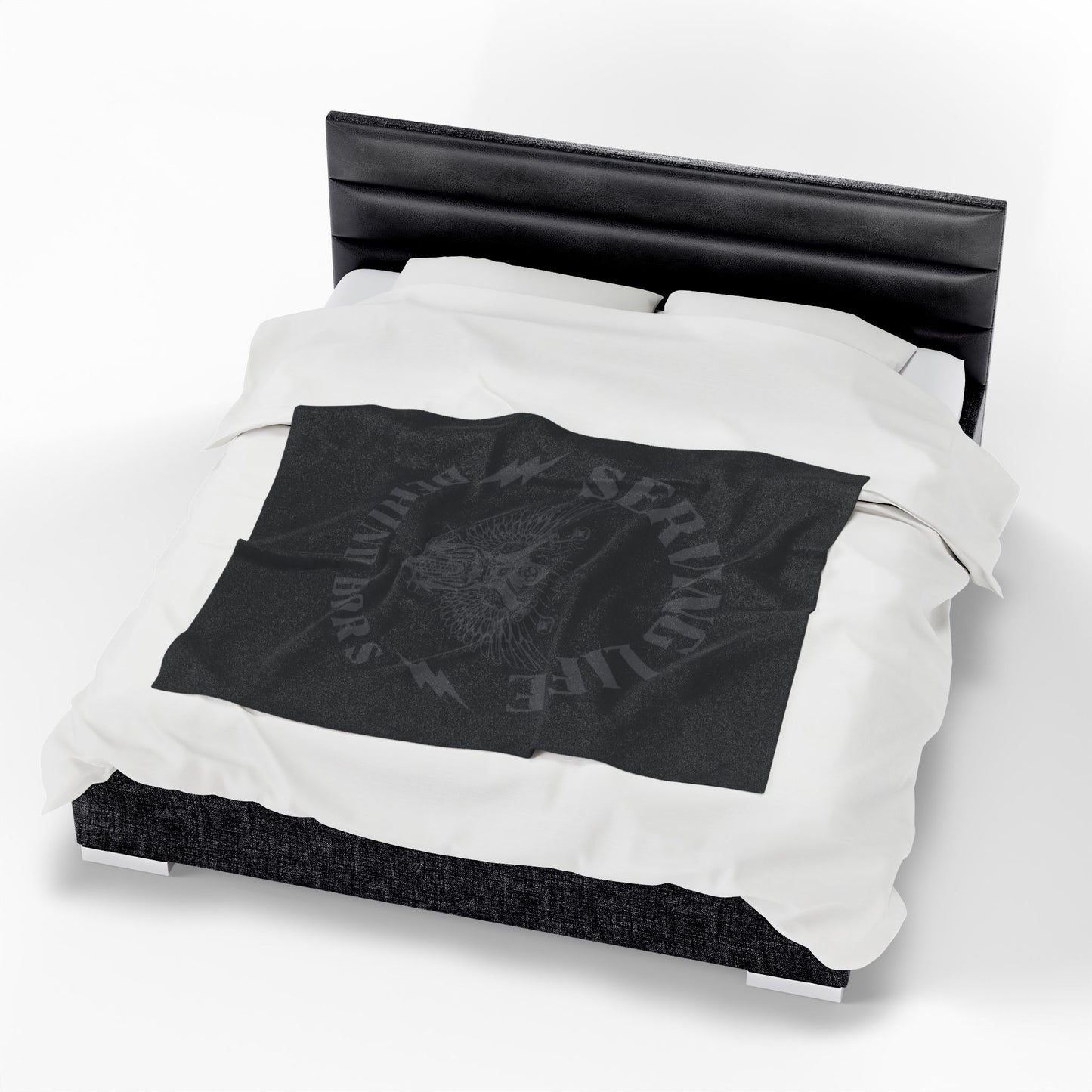 Velveteen Plush Blanket - Serving Life Behind Bars