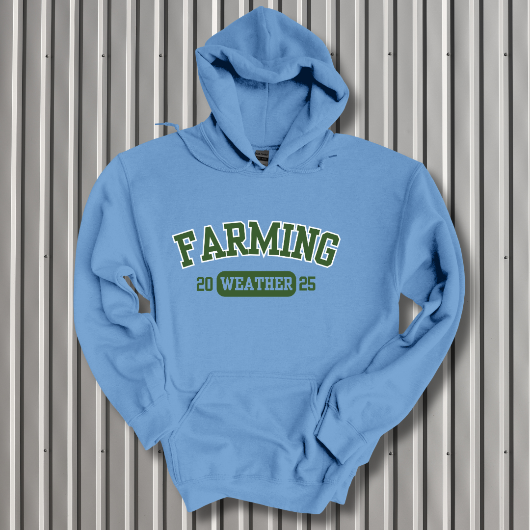 Farming Weather Long-Sleeve Hoodie