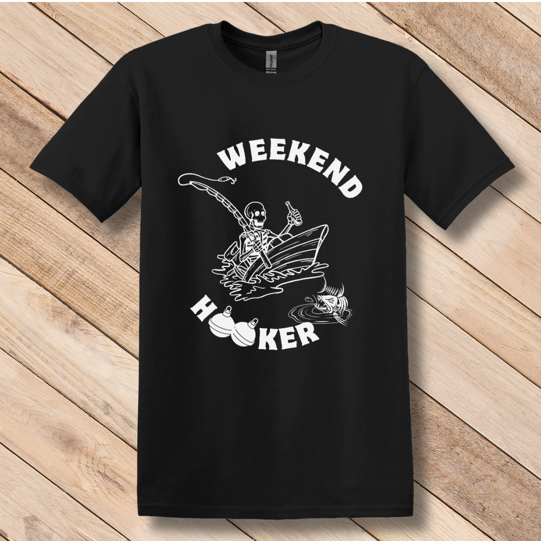 This is image of Weekend Hooker T-Shirt version 2
