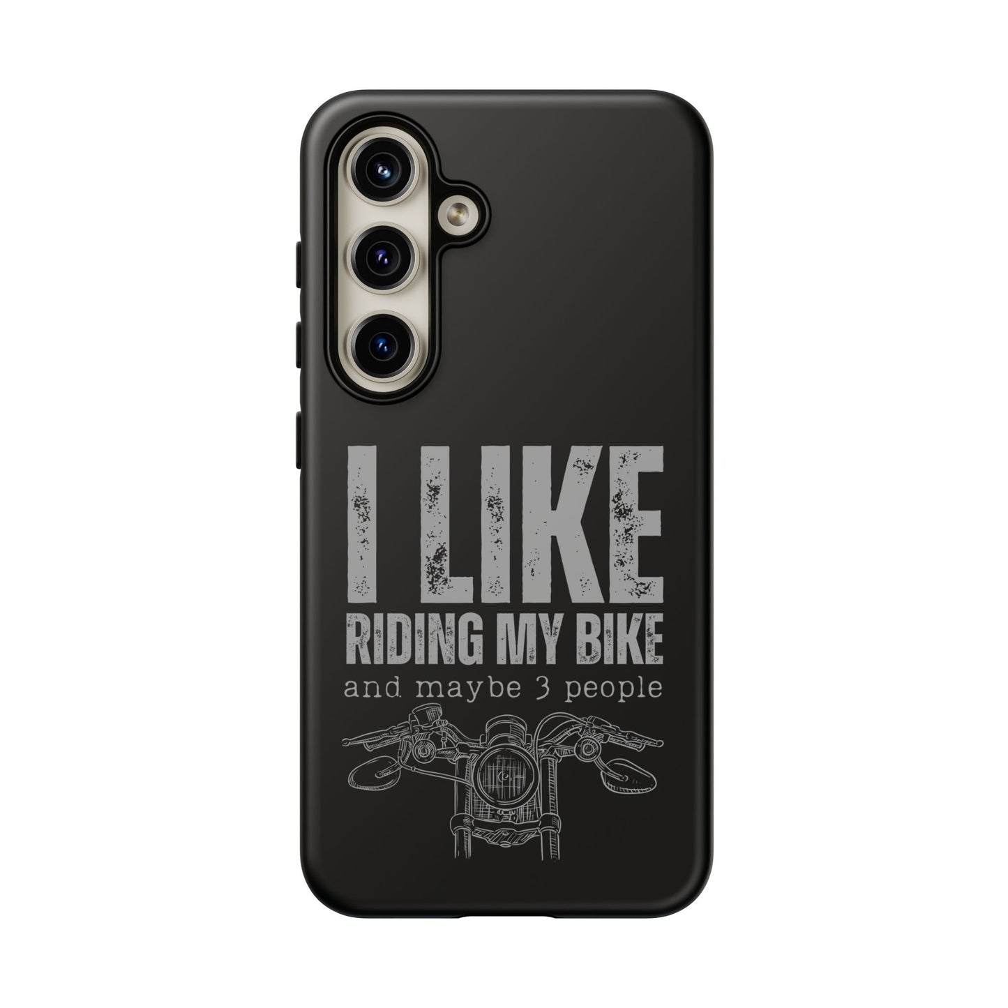 Cell Phone Case | I Like Riding My Bike | For iPhone, Samsung Galaxy, and Google Pixel