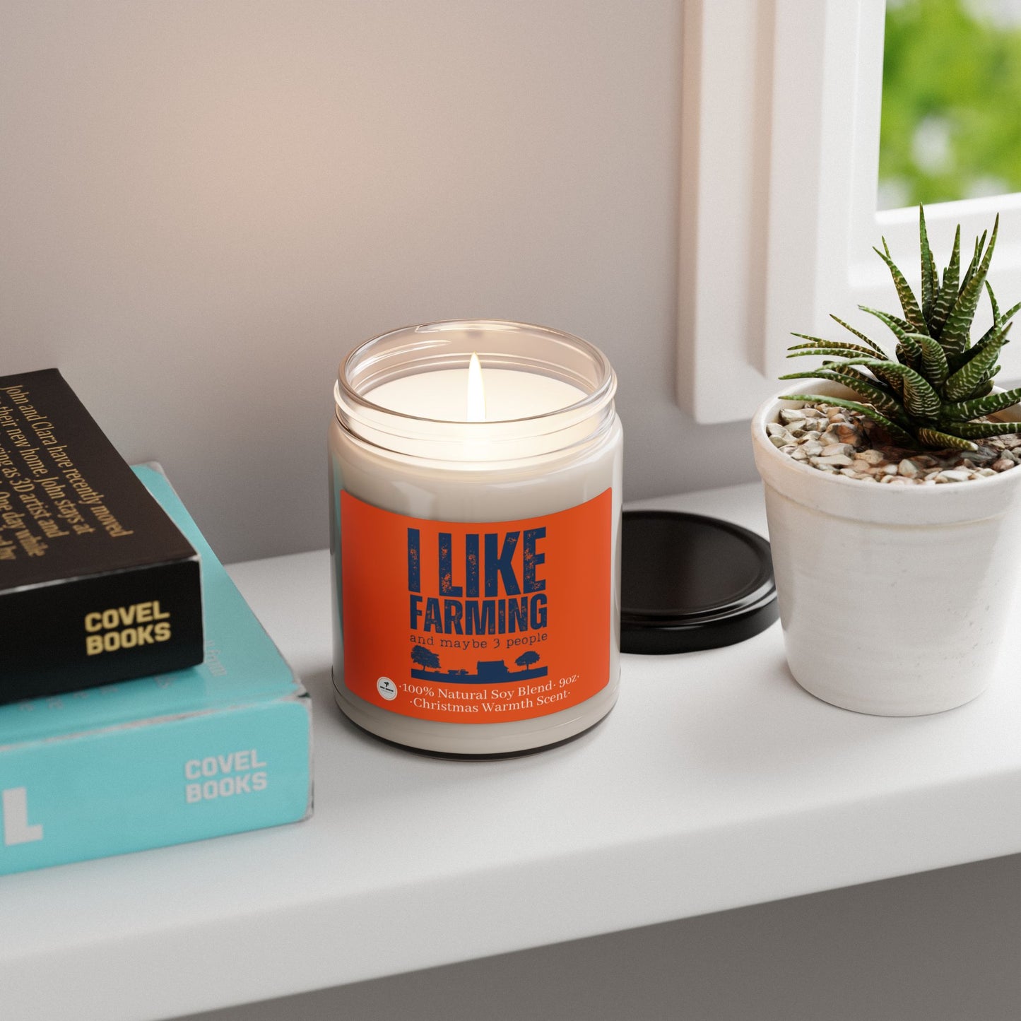 Scented Soy Candle, 9oz - I Like Farming