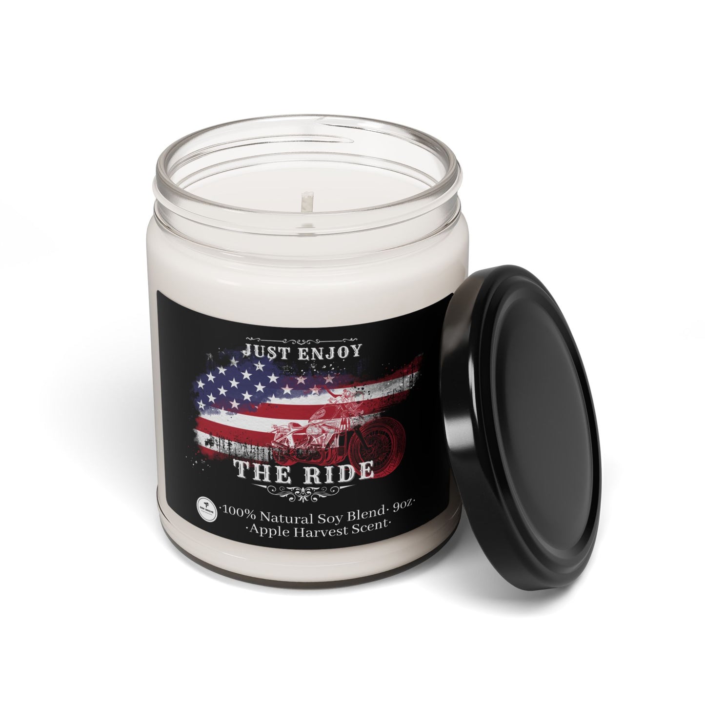 Scented Soy Candle, 9oz - Just Enjoy the Ride