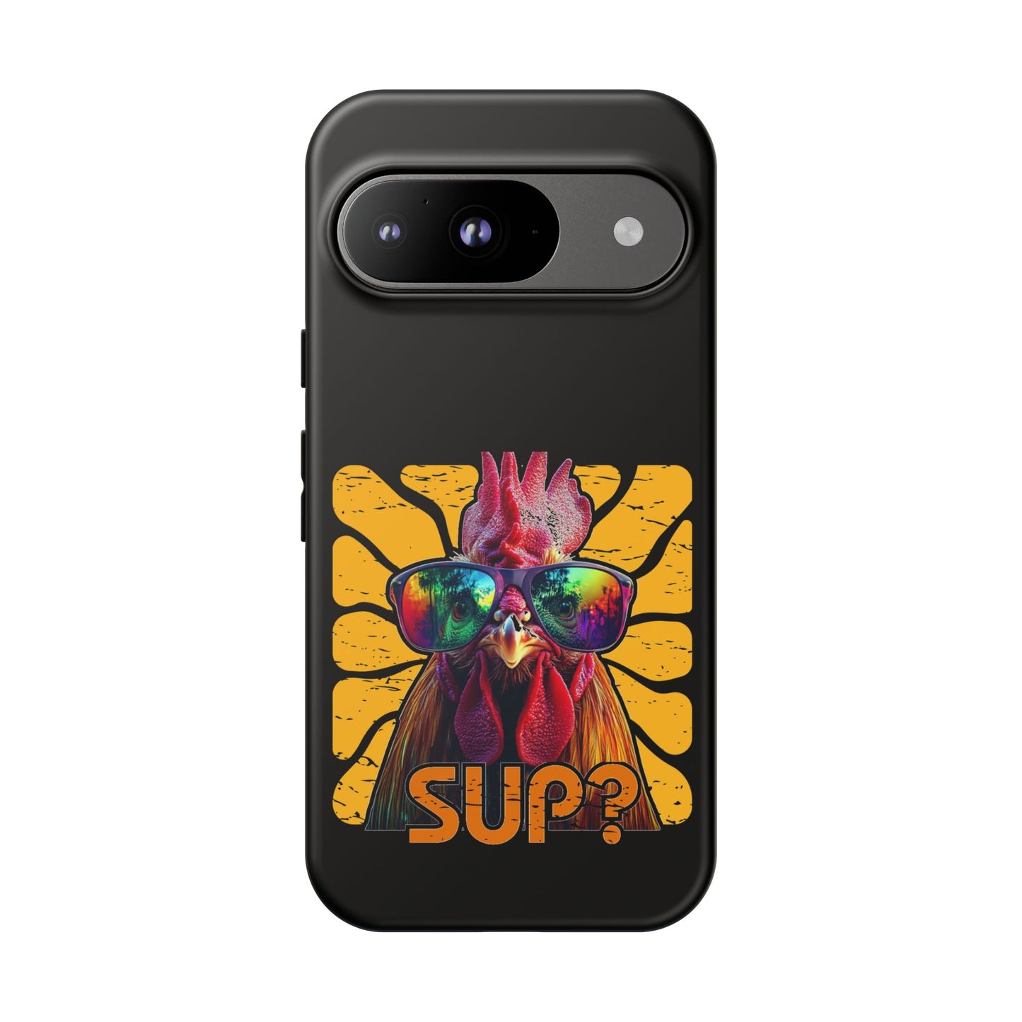 Cell Phone Case | Rooster Sup? | For iPhone, Samsung Galaxy, and Google Pixel