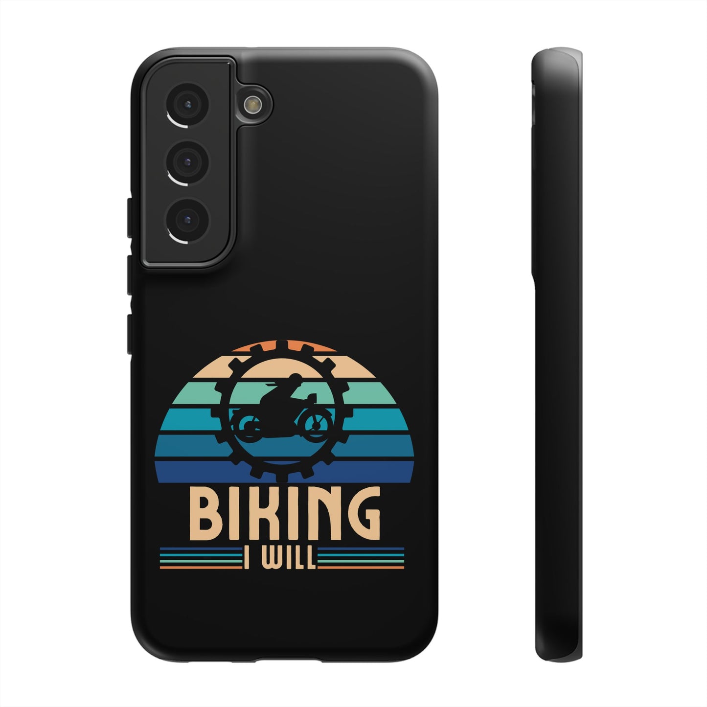 Cell Phone Case | Biking I Will | For iPhone, Samsung Galaxy, and Google Pixel