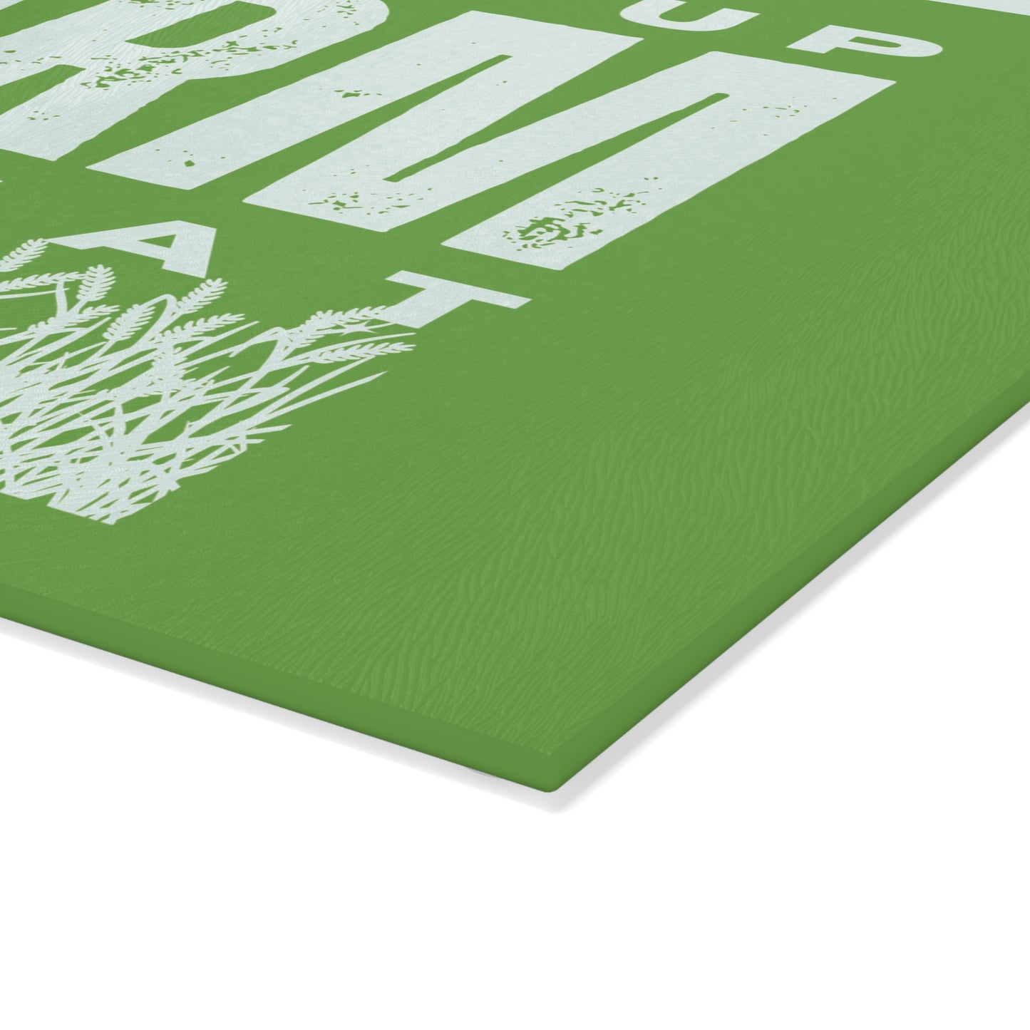 Glass Cutting Board - Wake Up Farm Repeat