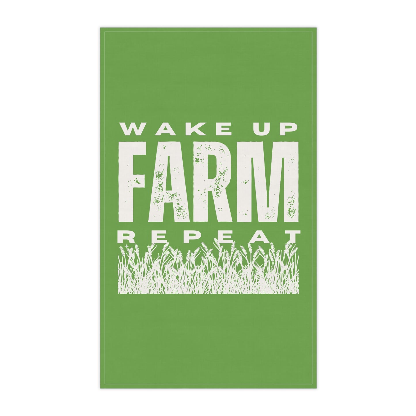 Kitchen Towel - Wake Up Farm Repeat