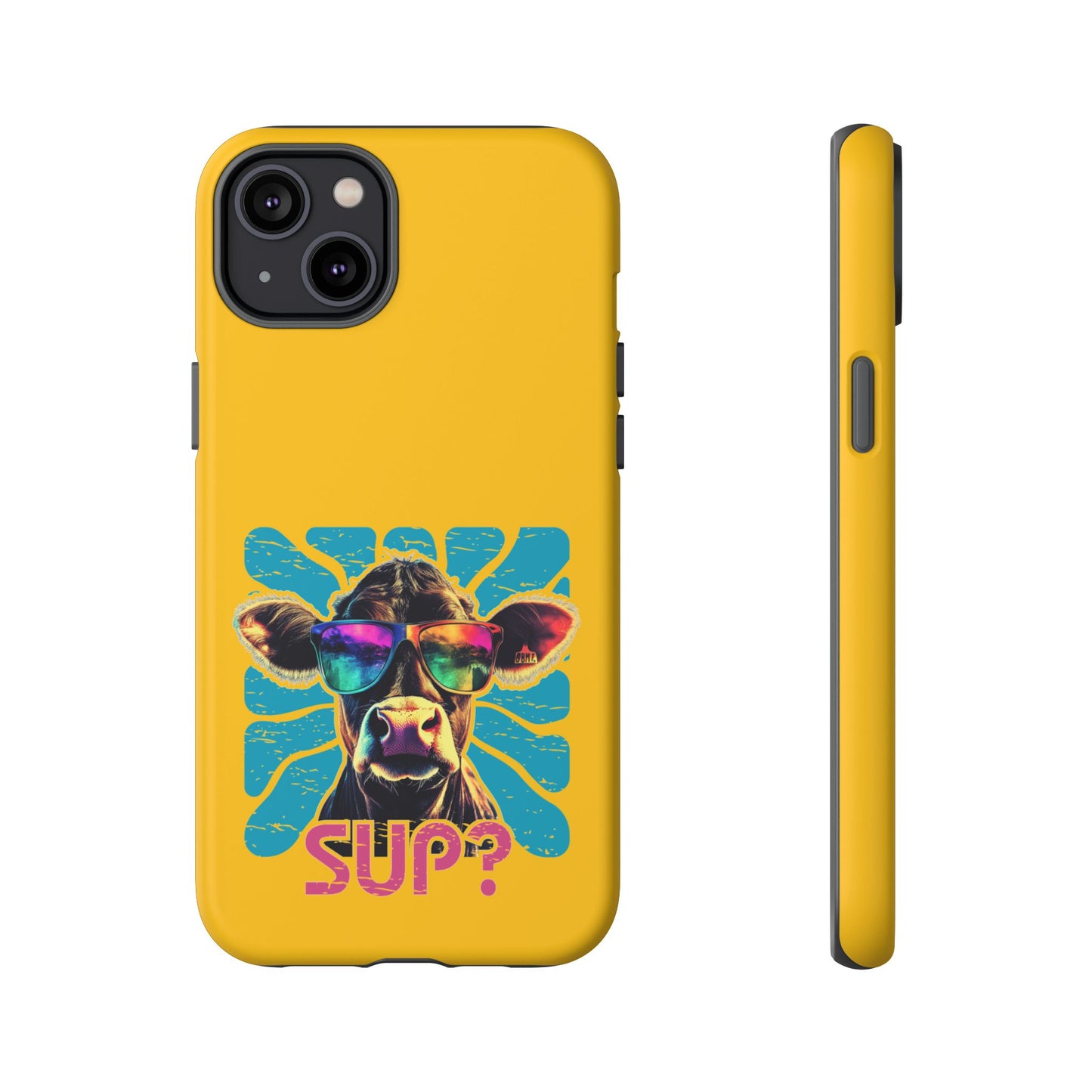 Cell Phone Case | Cow Sup? | For iPhone, Samsung Galaxy, and Google Pixel