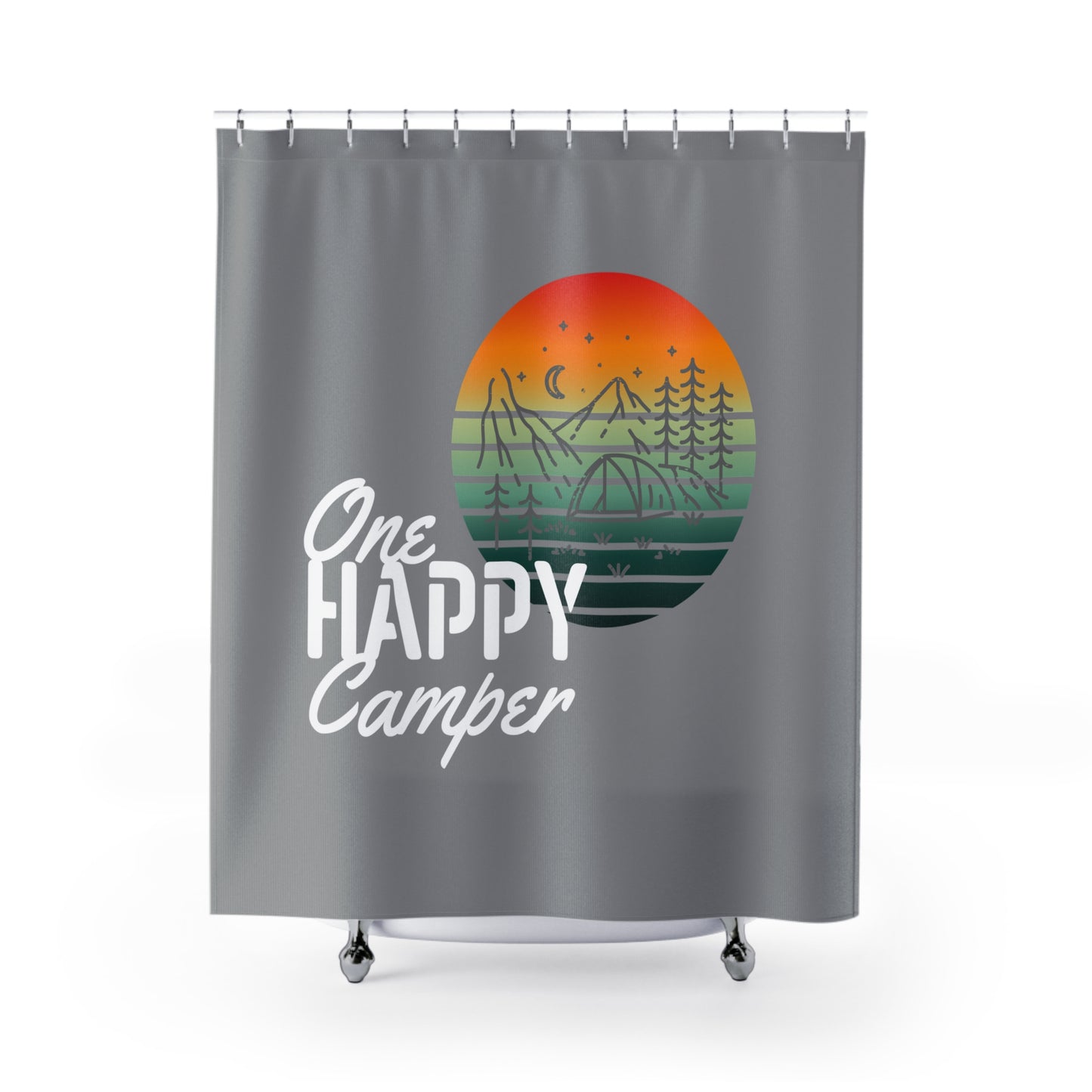 Shower Curtains - One Happy Camper