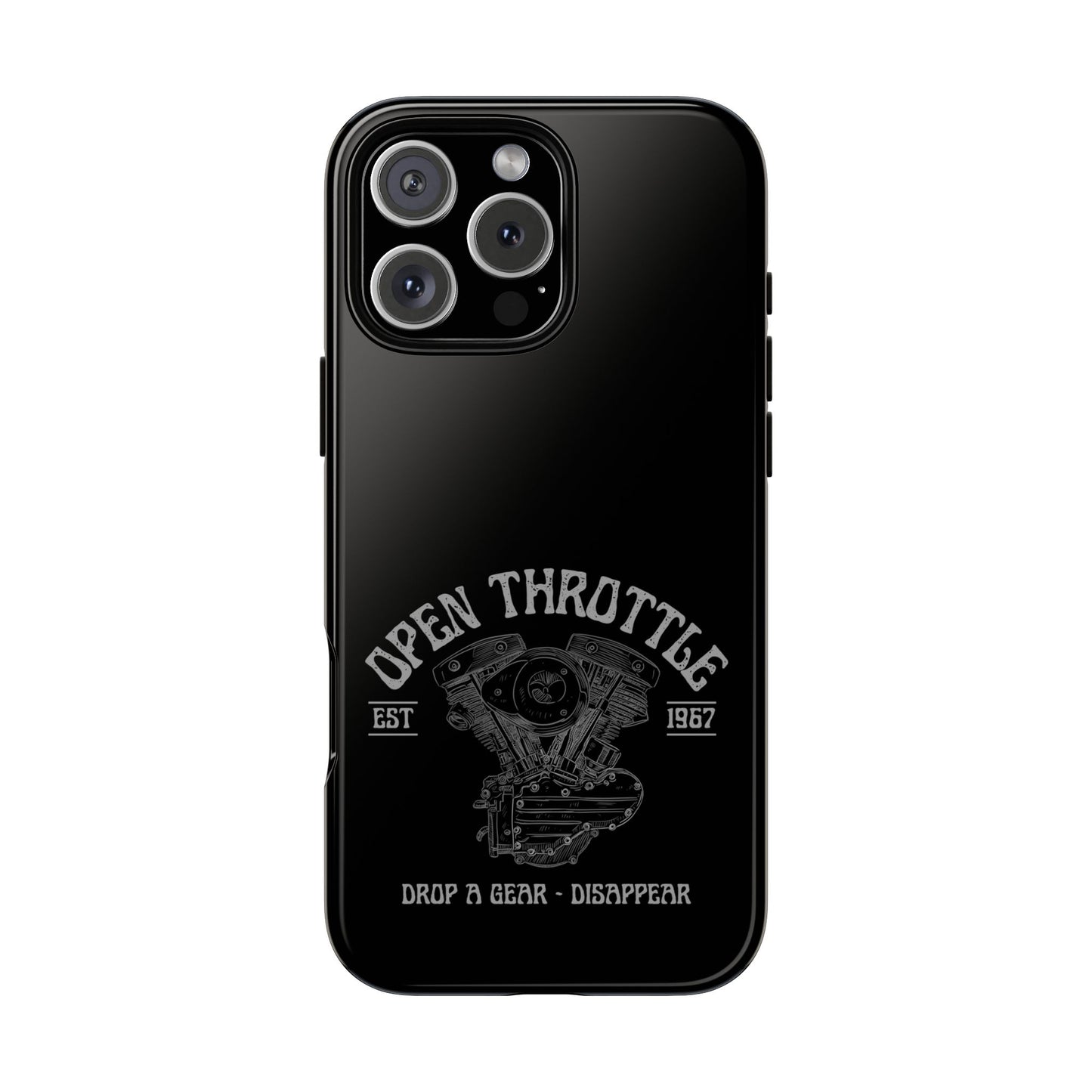 Cell Phone Case | Open Throttle | For iPhone, Samsung Galaxy, and Google Pixel
