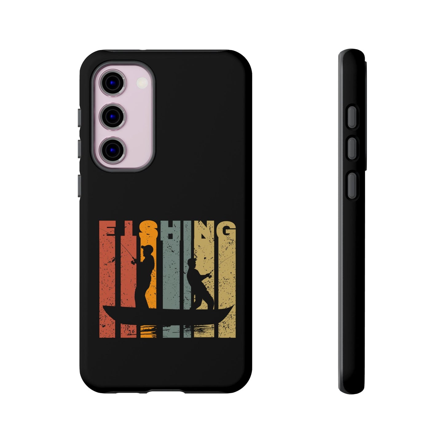 Cell Phone Case | Fishing Grunge | For iPhone, Samsung Galaxy, and Google Pixel