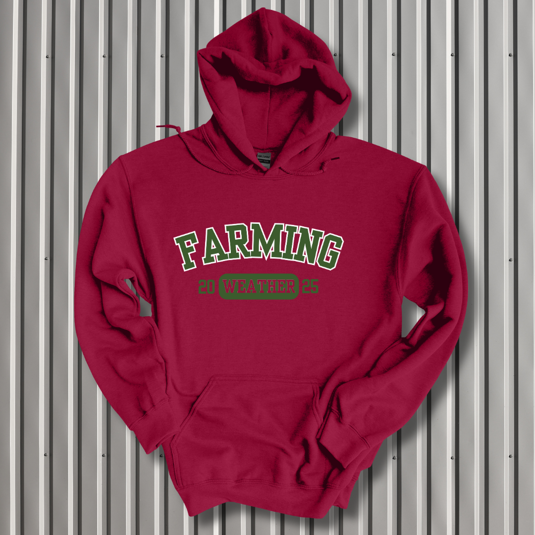 Farming Weather Long-Sleeve Hoodie