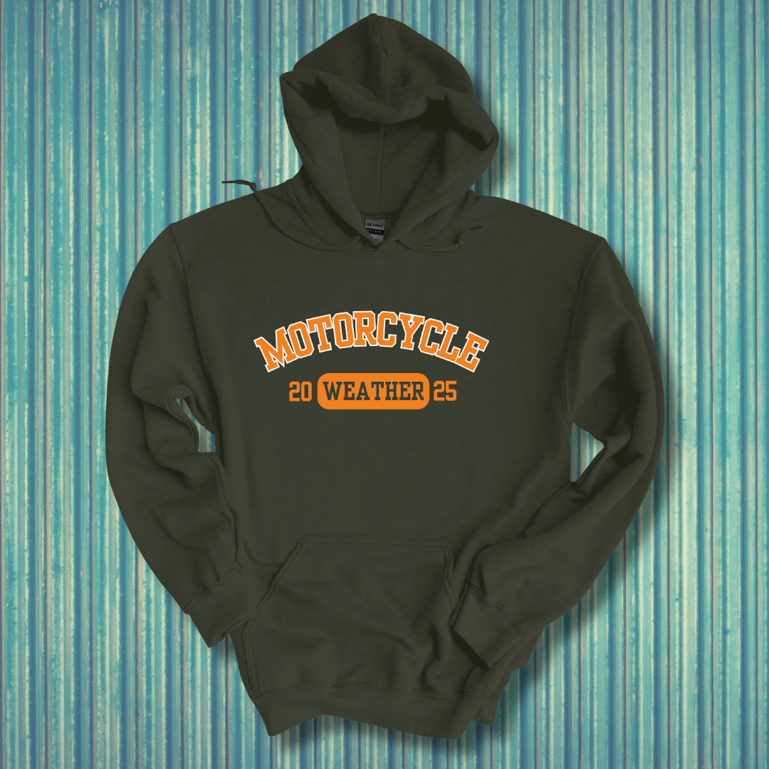 Motorcycle Weather Long-Sleeve Hoodie