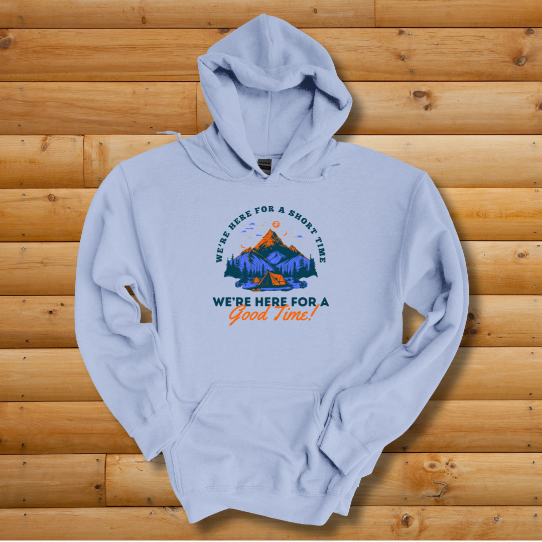 This is image of Here for a Good Time Long-Sleeve Hoodie version 5