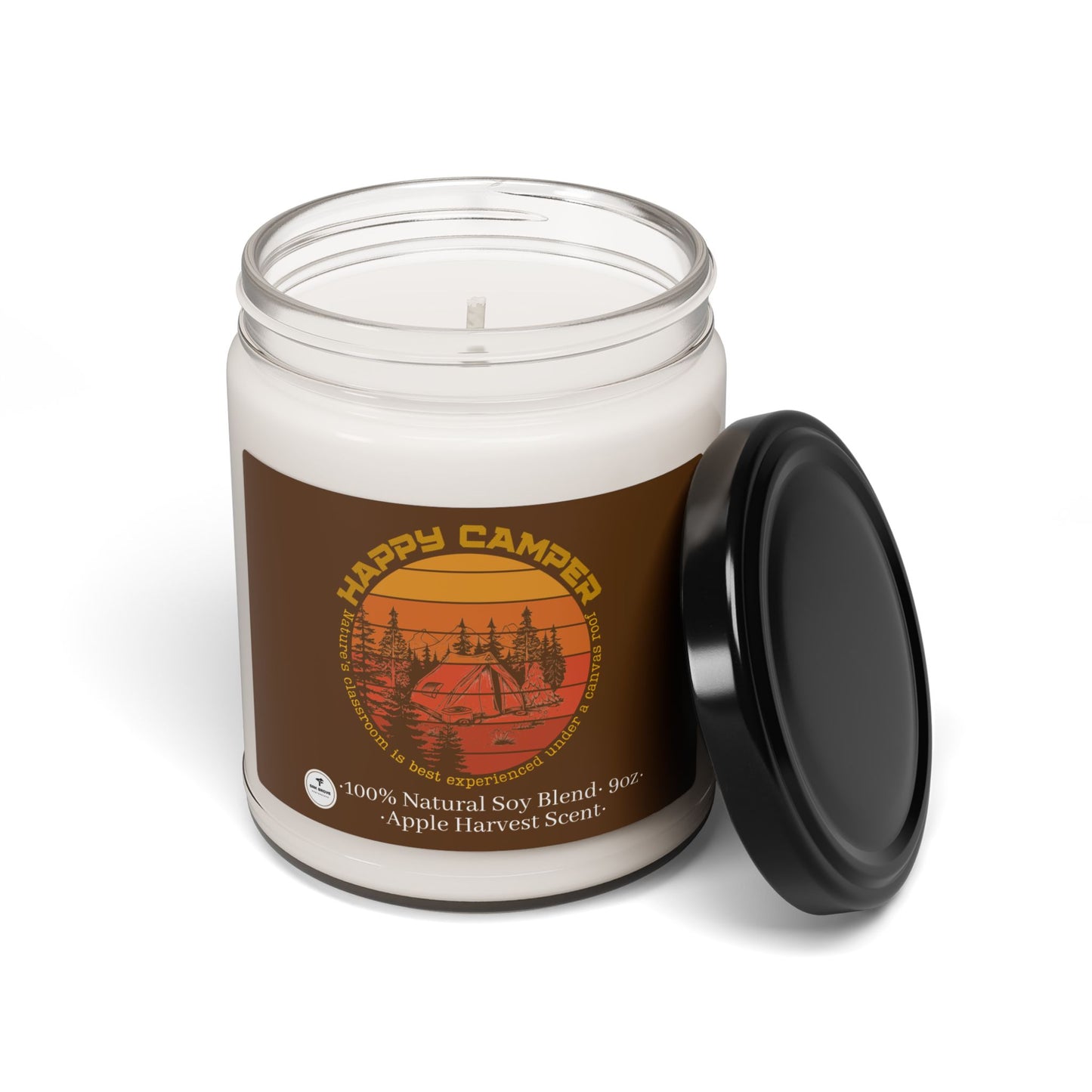 Scented Soy Candle, 9oz - Happy Camper