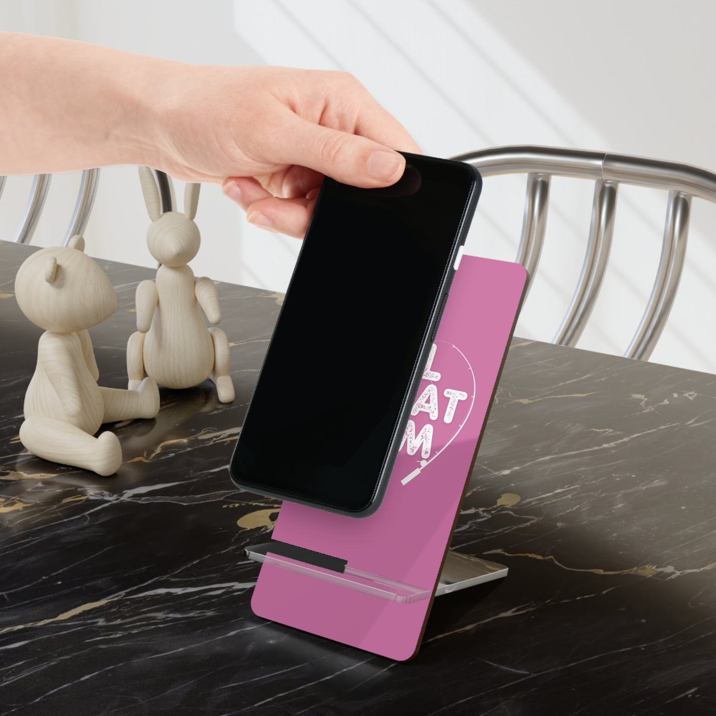 Reel Great Mom, Cell Phone Stand for Desk or Nightstand