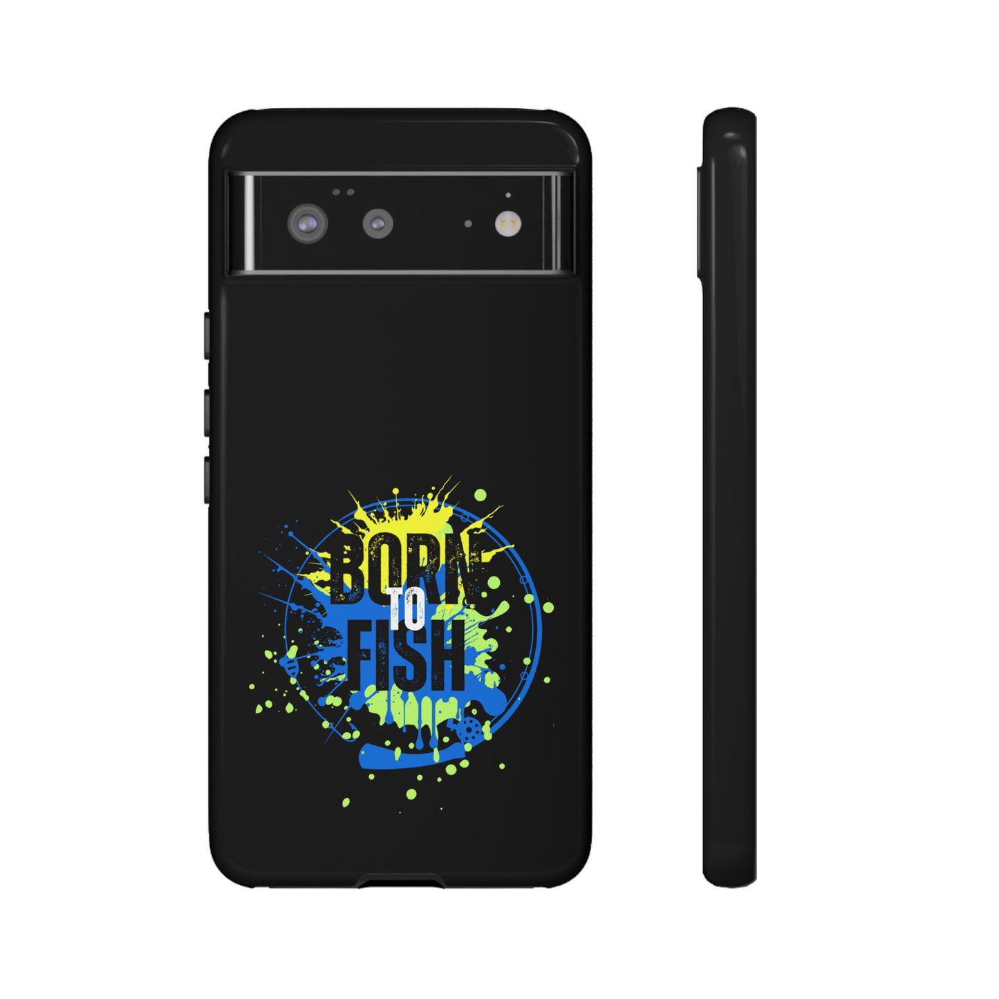 Cell Phone Case | Born to Fish | For iPhone, Samsung Galaxy, and Google Pixel