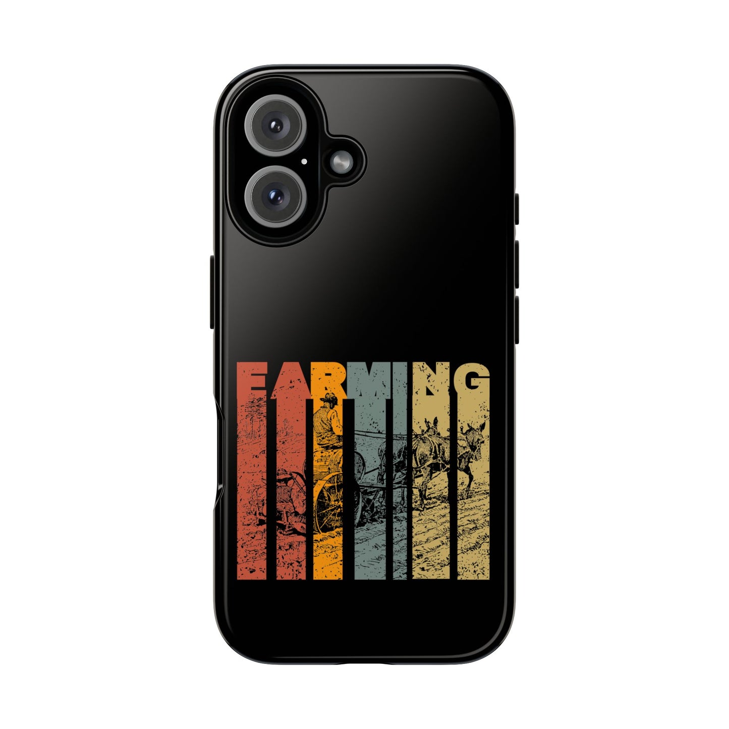Cell Phone Case | Farming Grunge | For iPhone, Samsung Galaxy, and Google Pixel