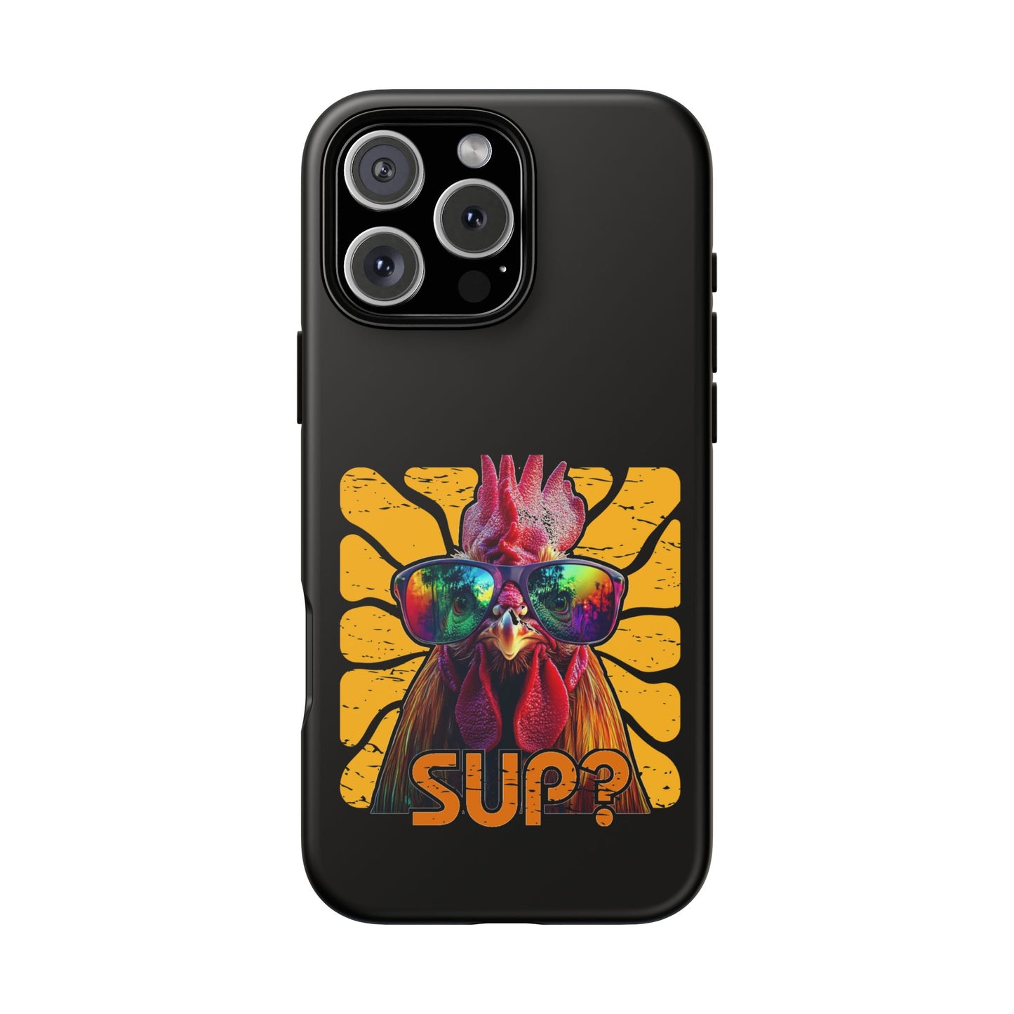 Cell Phone Case | Rooster Sup? | For iPhone, Samsung Galaxy, and Google Pixel