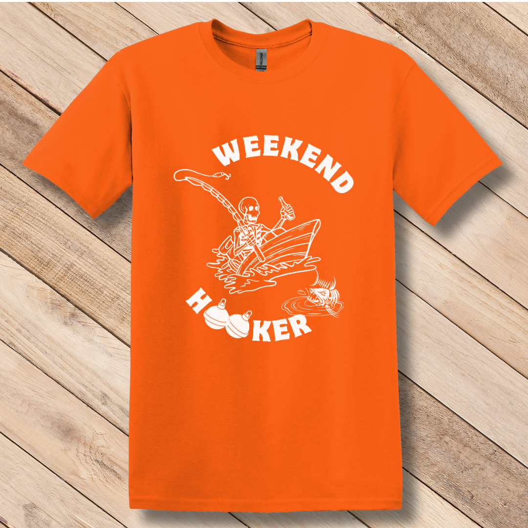 This is image of Weekend Hooker T-Shirt version 5