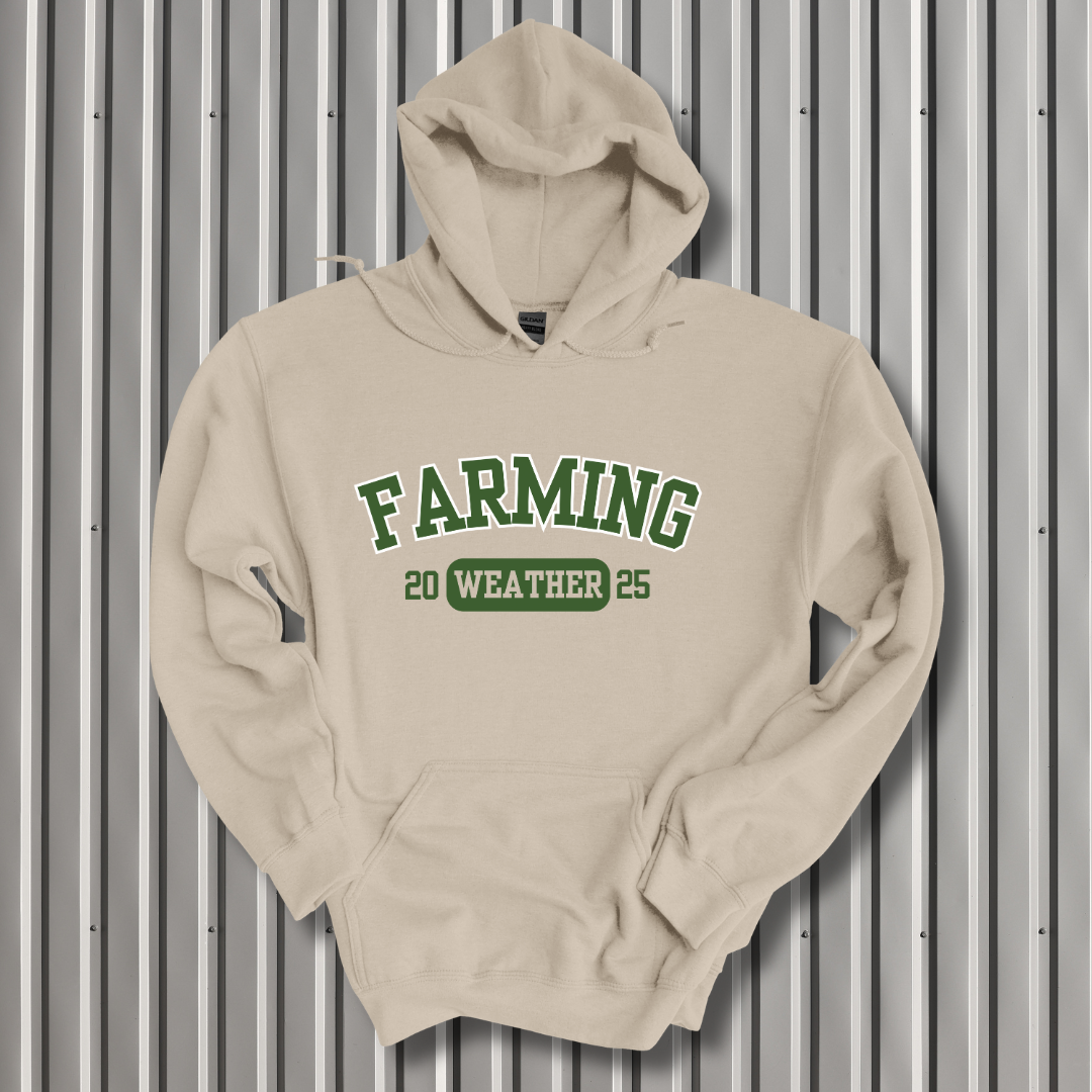 Farming Weather Long-Sleeve Hoodie