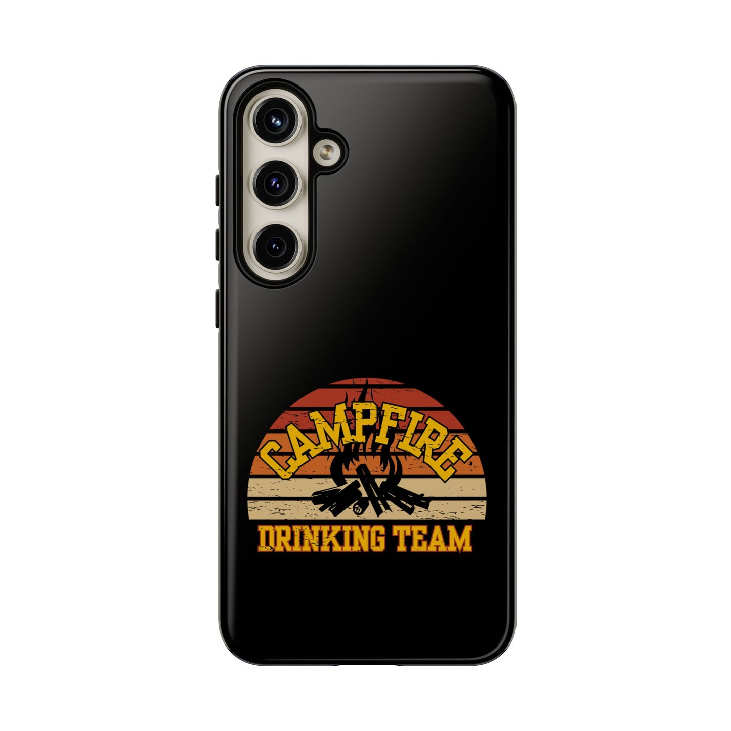 Cell Phone Case | Campfire Drinking Team | For iPhone, Samsung Galaxy, and Google Pixel
