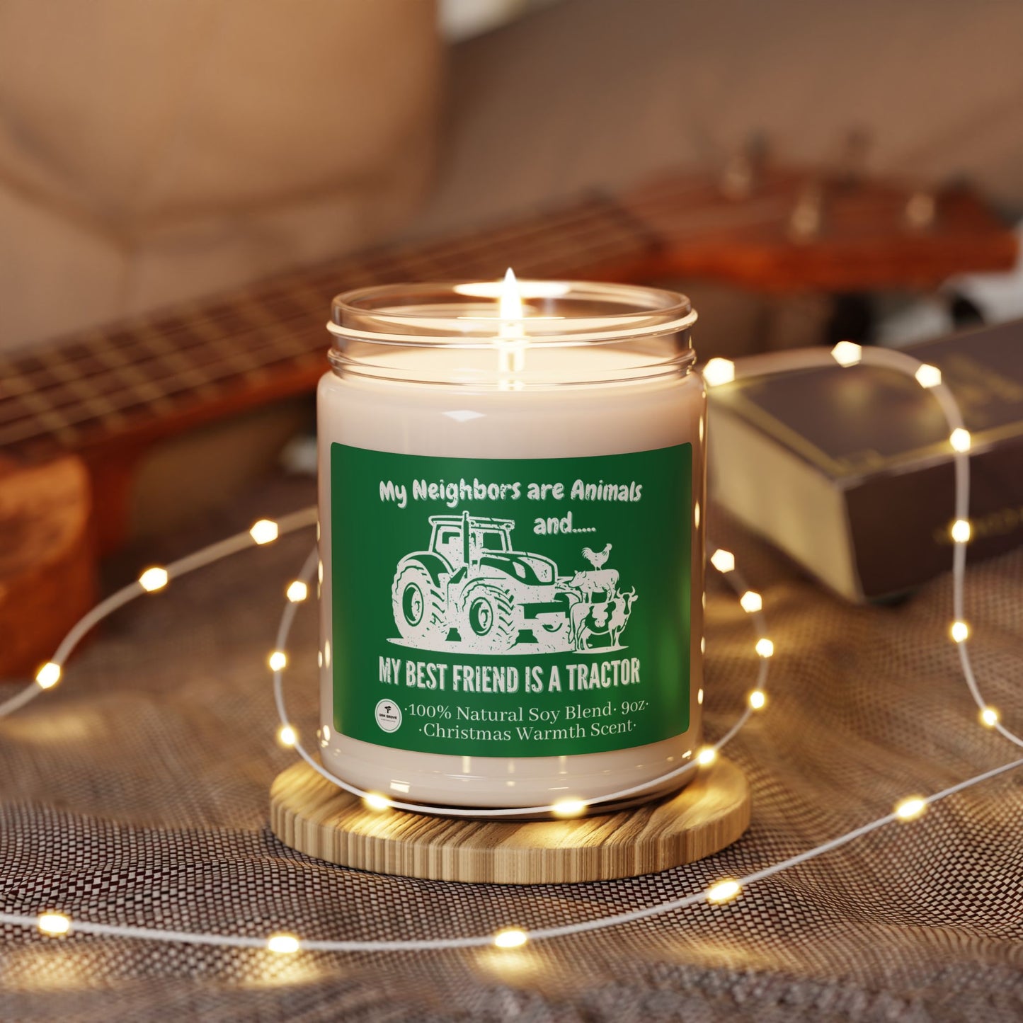Scented Soy Candle, 9oz - My Neighbors Are Animals