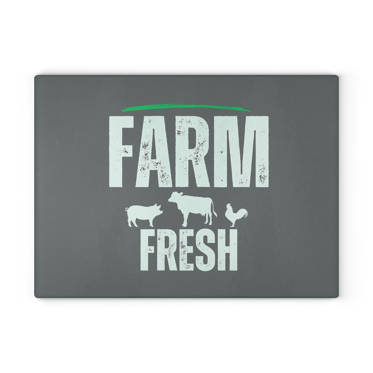 Glass Cutting Board - Farm Fresh