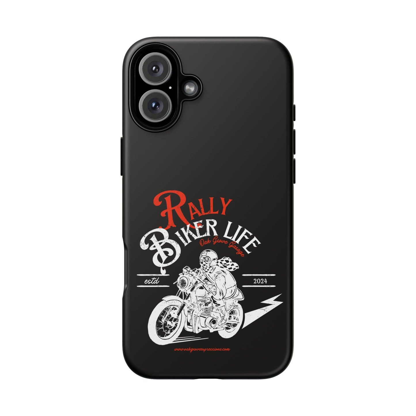Cell Phone Case | Rally Biker Life | For iPhone, Samsung Galaxy, and Google Pixel