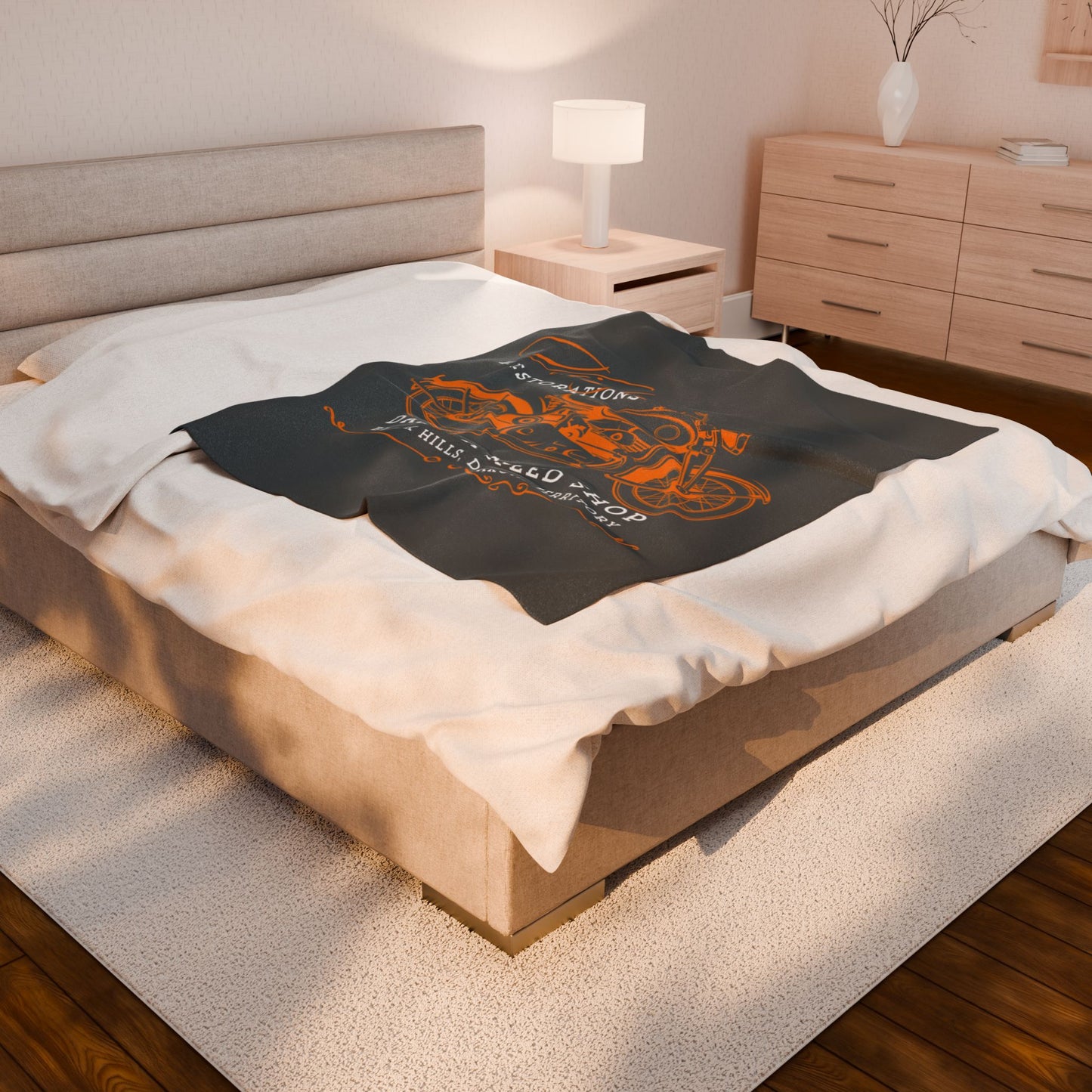 Velveteen Plush Blanket - Vintage Restorations