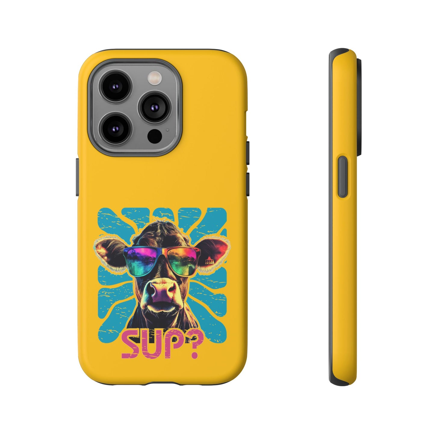 Cell Phone Case | Cow Sup? | For iPhone, Samsung Galaxy, and Google Pixel