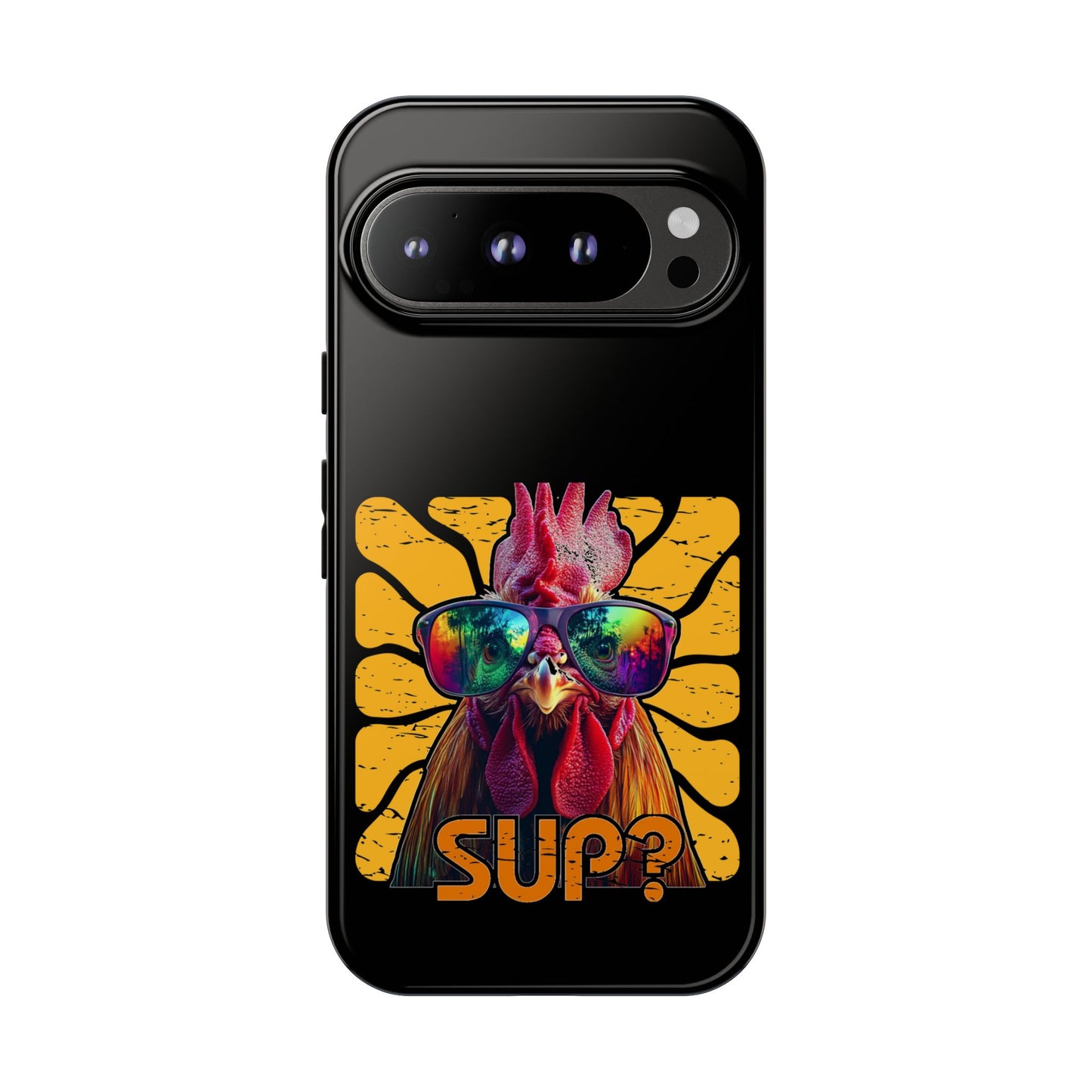 Cell Phone Case | Rooster Sup? | For iPhone, Samsung Galaxy, and Google Pixel