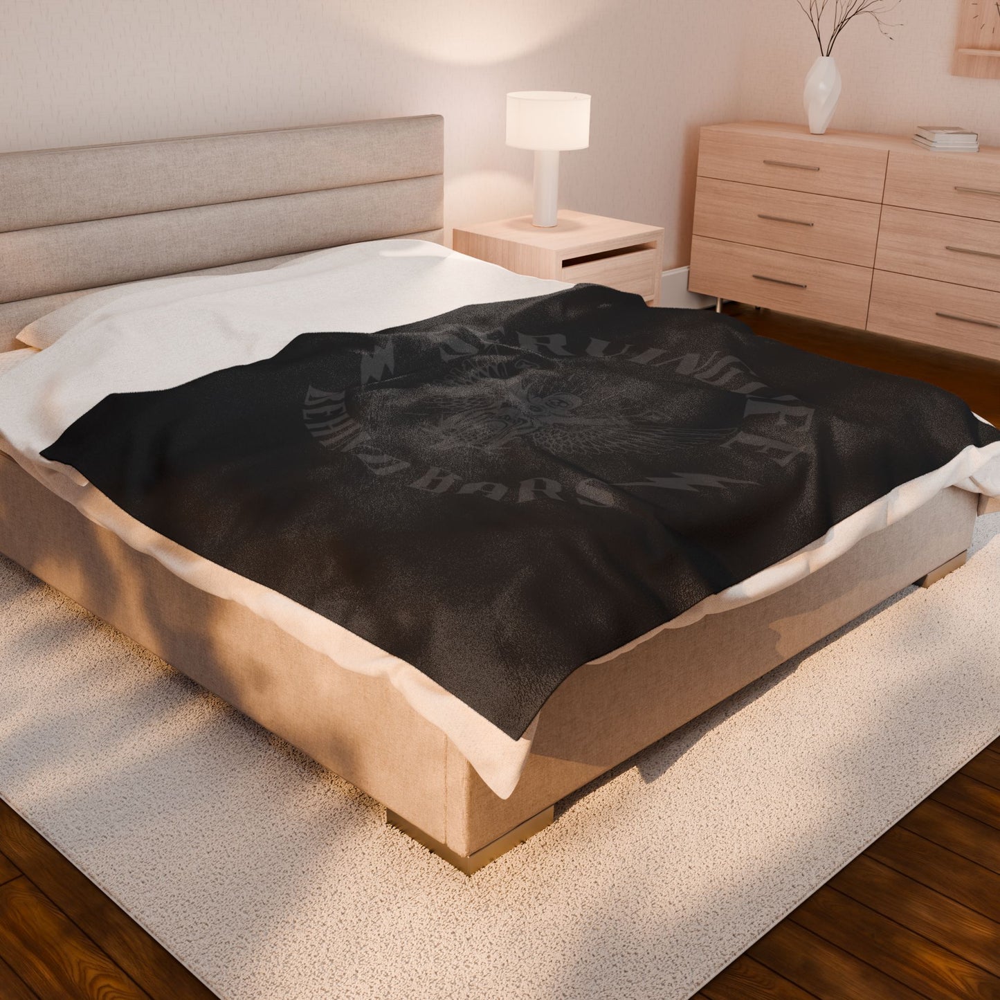 Velveteen Plush Blanket - Serving Life Behind Bars