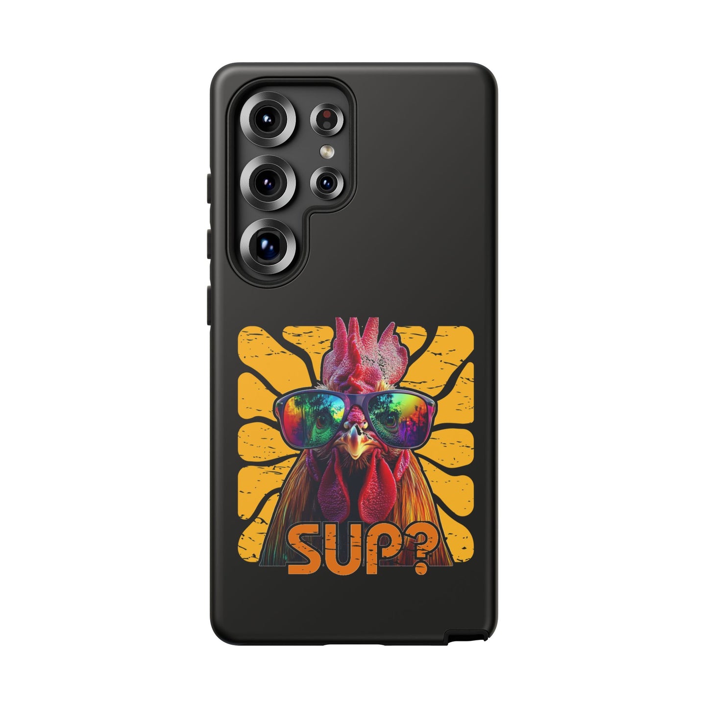 Cell Phone Case | Rooster Sup? | For iPhone, Samsung Galaxy, and Google Pixel