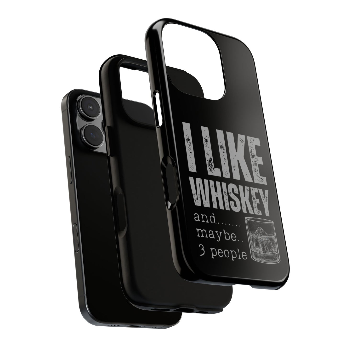 Cell Phone Case | I Like Whiskey | For iPhone, Samsung Galaxy, and Google Pixel