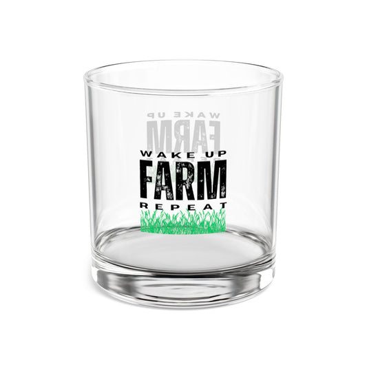 Rocks Glass, 10oz - Wake Up Farm Repeat